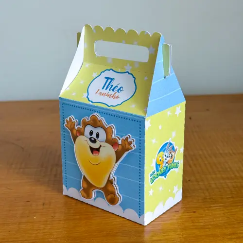 Kit Festa Personalizado Baby Looney Tunes  Menino (20 Peças)