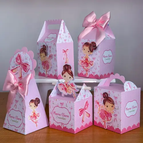 Kit Festa Personalizado Bailarina (20 Peças)