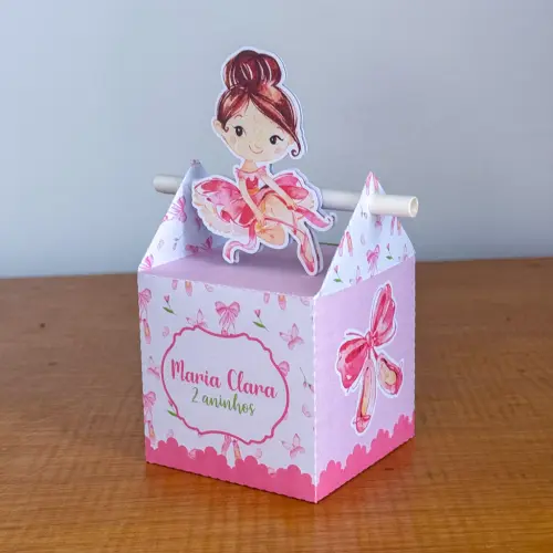 Kit Festa Personalizado Bailarina (20 Peças)
