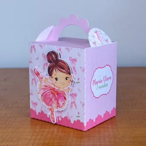 Kit Festa Personalizado Bailarina (20 Peças)