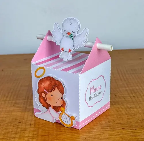 Kit Festa Personalizado Batizado Menina (20 Peças)