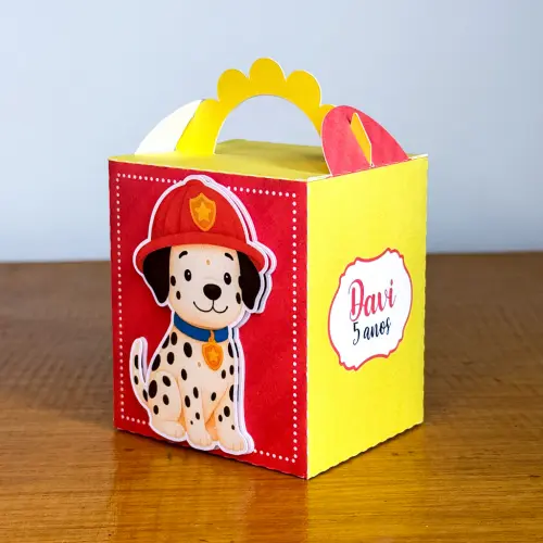 Kit Festa Personalizado Bombeiro (20 Peças)