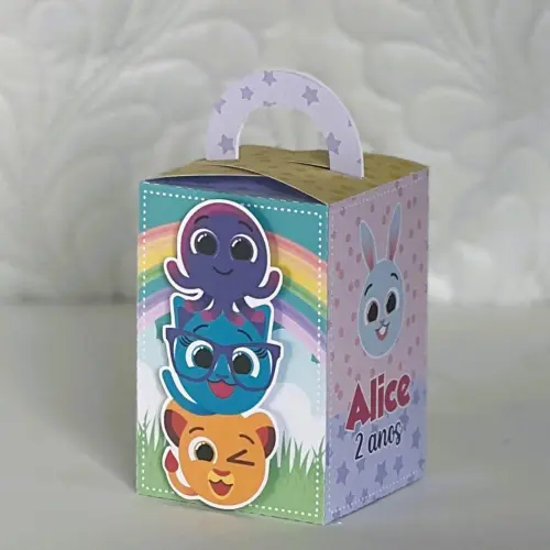 Kit Festa Personalizado Bolofofos Rosa (20 Peças)