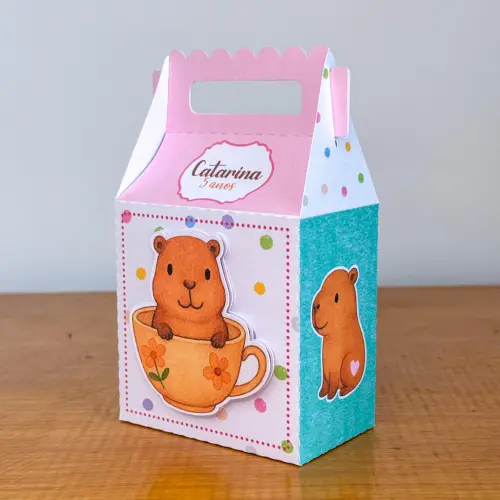 Kit Festa Personalizado Capivara (20 Peças)