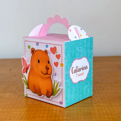 Kit Festa Personalizado Capivara (20 Peças)