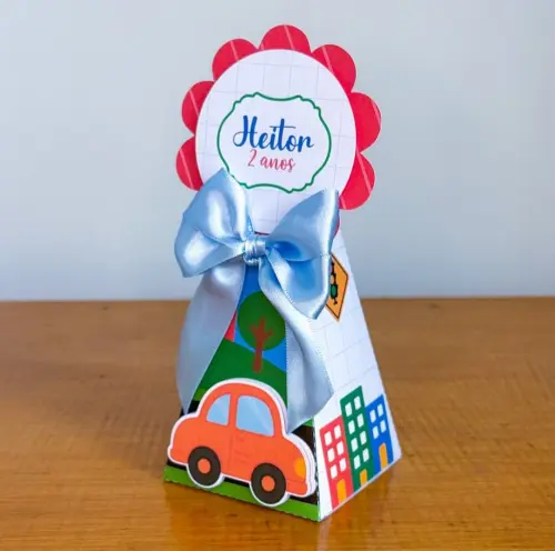 Kit Festa Personalizado Carrinho (20 Peças)