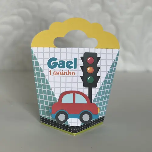 Kit Festa Personalizado Carrinhos(20 Peças)