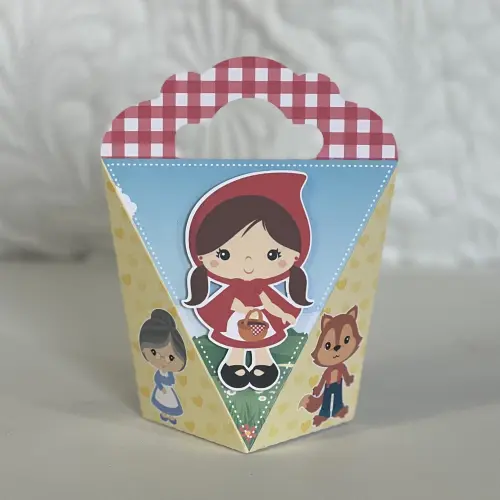Kit Festa Personalizado Chapeuzinho Vermelho (20 Peças)