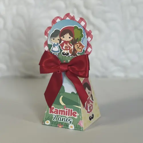 Kit Festa Personalizado Chapeuzinho Vermelho (20 Peças)