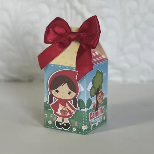Kit Festa Personalizado Chapeuzinho Vermelho (20 Peças)