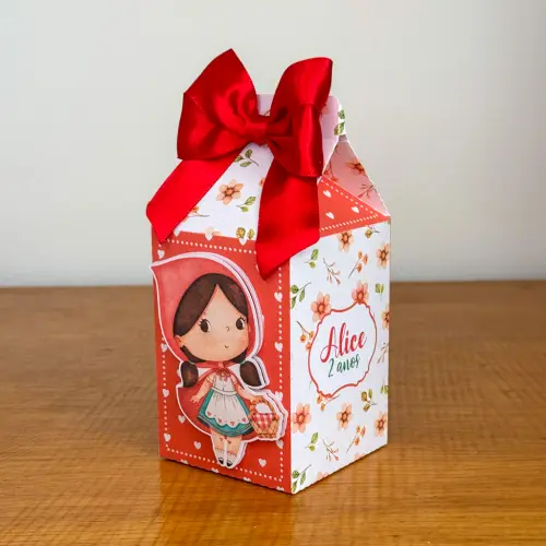 Kit Festa Personalizado Chapeuzinho Vermelho (20 Peças)