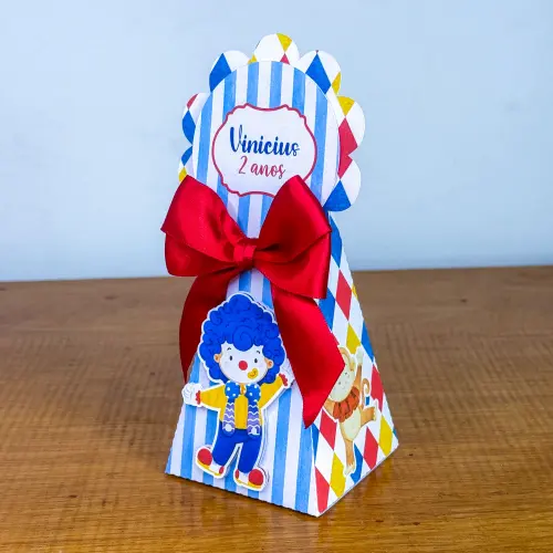 Kit Festa Personalizado Circo Menino (20 Peças)