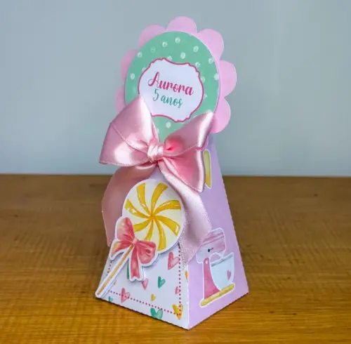 Kit Festa Personalizado Confeitaria (20 Peças)