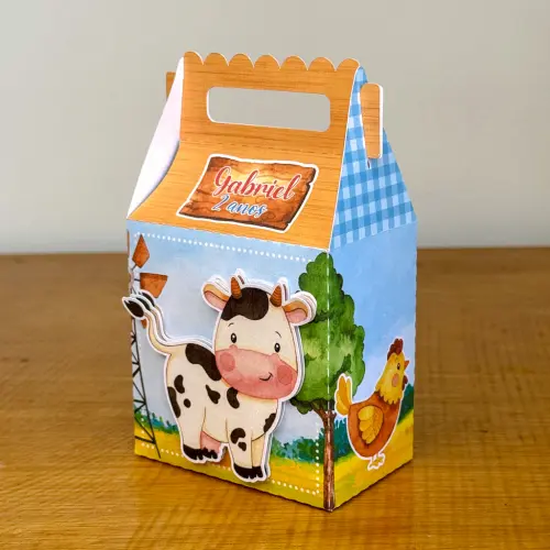 Kit Festa Personalizado Fazendinha (20 Peças)