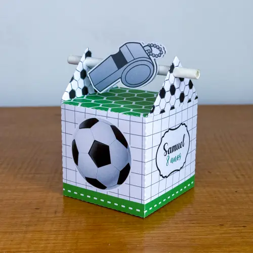 Kit Festa Personalizado Futebol (20 Peças)