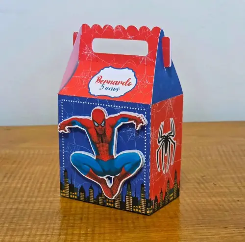 Kit Festa Personalizado Homem Aranha (20 Peças)