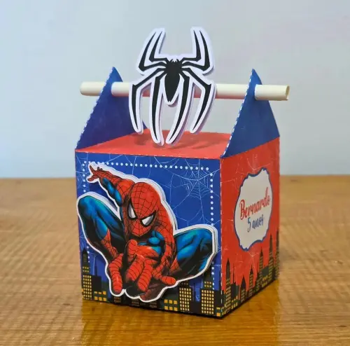 Kit Festa Personalizado Homem Aranha (20 Peças)