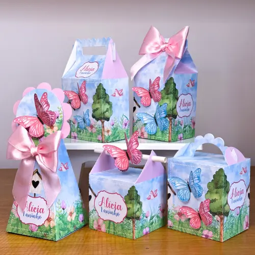 Kit Festa Personalizado Jardim (20 Peças)