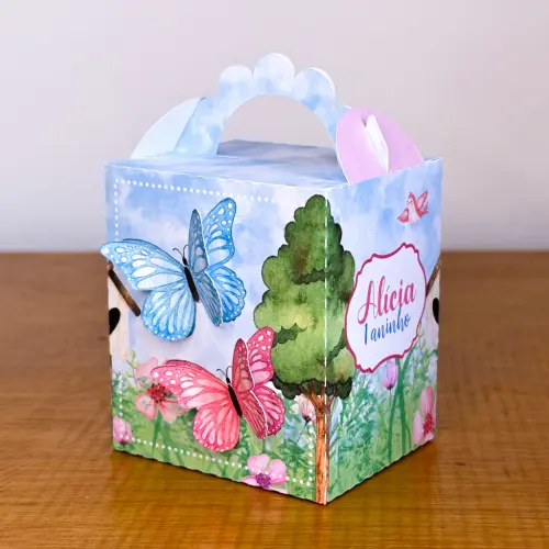 Kit Festa Personalizado Jardim (20 Peças)