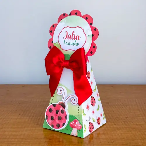 Kit Festa Personalizado Joaninha (20 Peças)