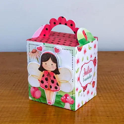 Kit Festa Personalizado Joaninha (20 Peças)