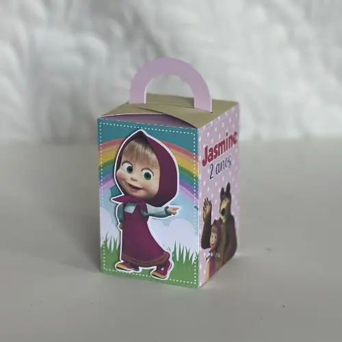 Kit Festa Personalizado Masha e o Urso (20 Peças)