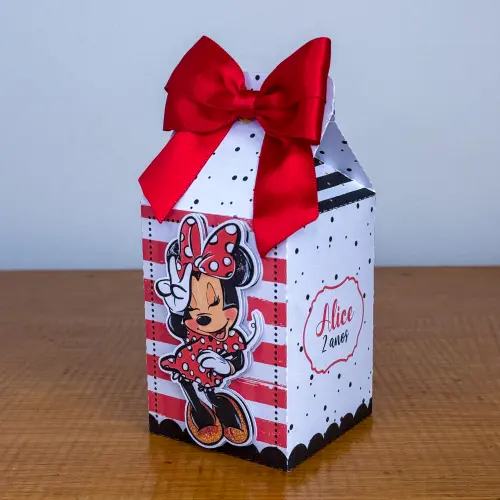 Kit Festa Personalizado Minnie Vermelha (20 Peças)