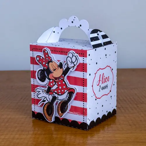 Kit Festa Personalizado Minnie Vermelha (20 Peças)