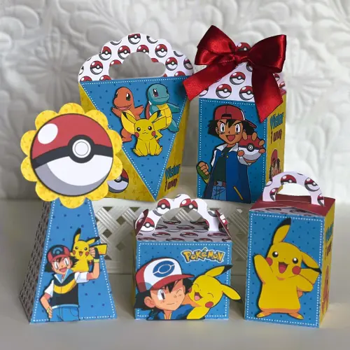 Kit Festa Personalizado Pokemon (20 Peças)