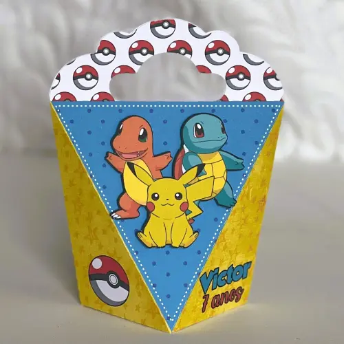 Kit Festa Personalizado Pokemon (20 Peças)