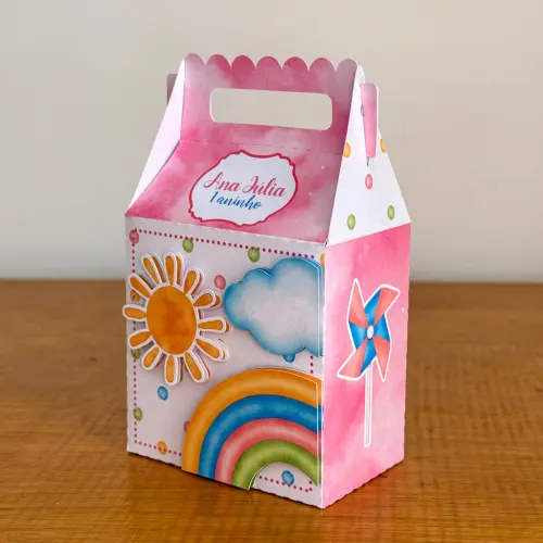 Kit Festa Personalizado Primeira Volta ao Sol Menina (20 Peças)