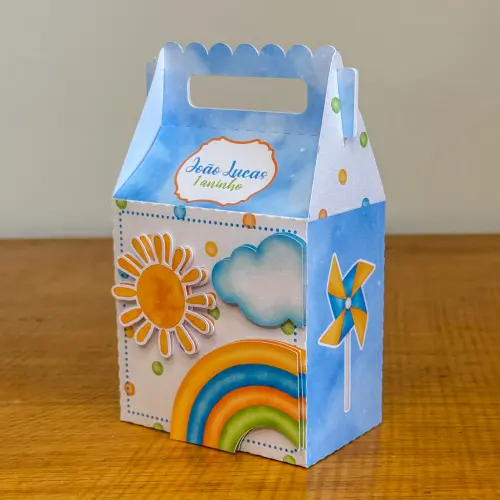 Kit Festa Personalizado Primeira Volta ao Sol Menino (20 Peças)