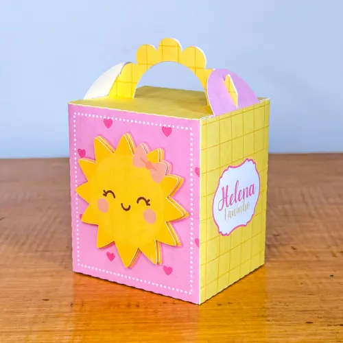 Kit Festa Personalizado Raio de Sol Menina (20 Peças)