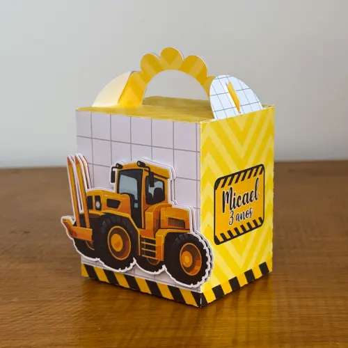 Kit Festa Personalizado Trator (20 Peças)