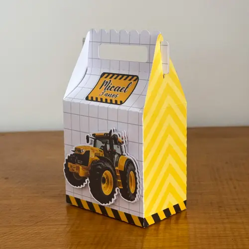 Kit Festa Personalizado Trator (20 Peças)
