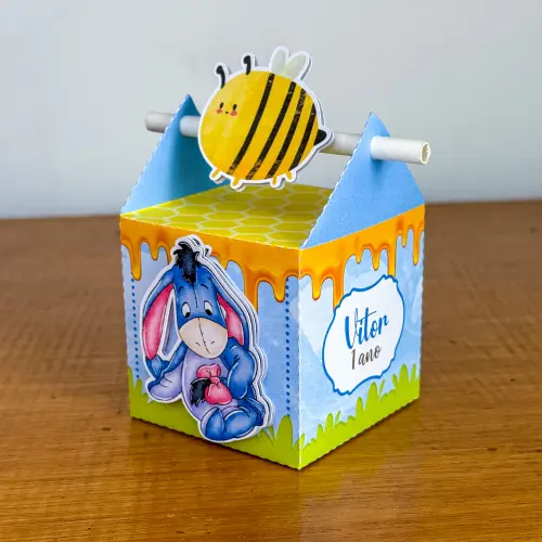 Kit Festa Personalizado Ursinho Pooh (20 Peças)