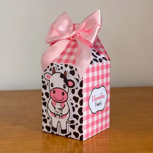 Kit Festa Personalizado Vaquinha (20 Peças)
