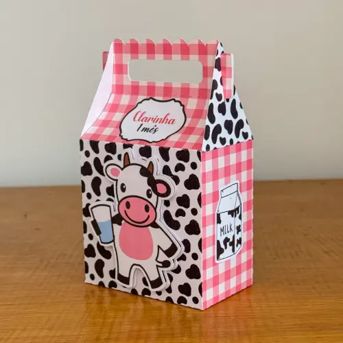 Kit Festa Personalizado Vaquinha (20 Peças)