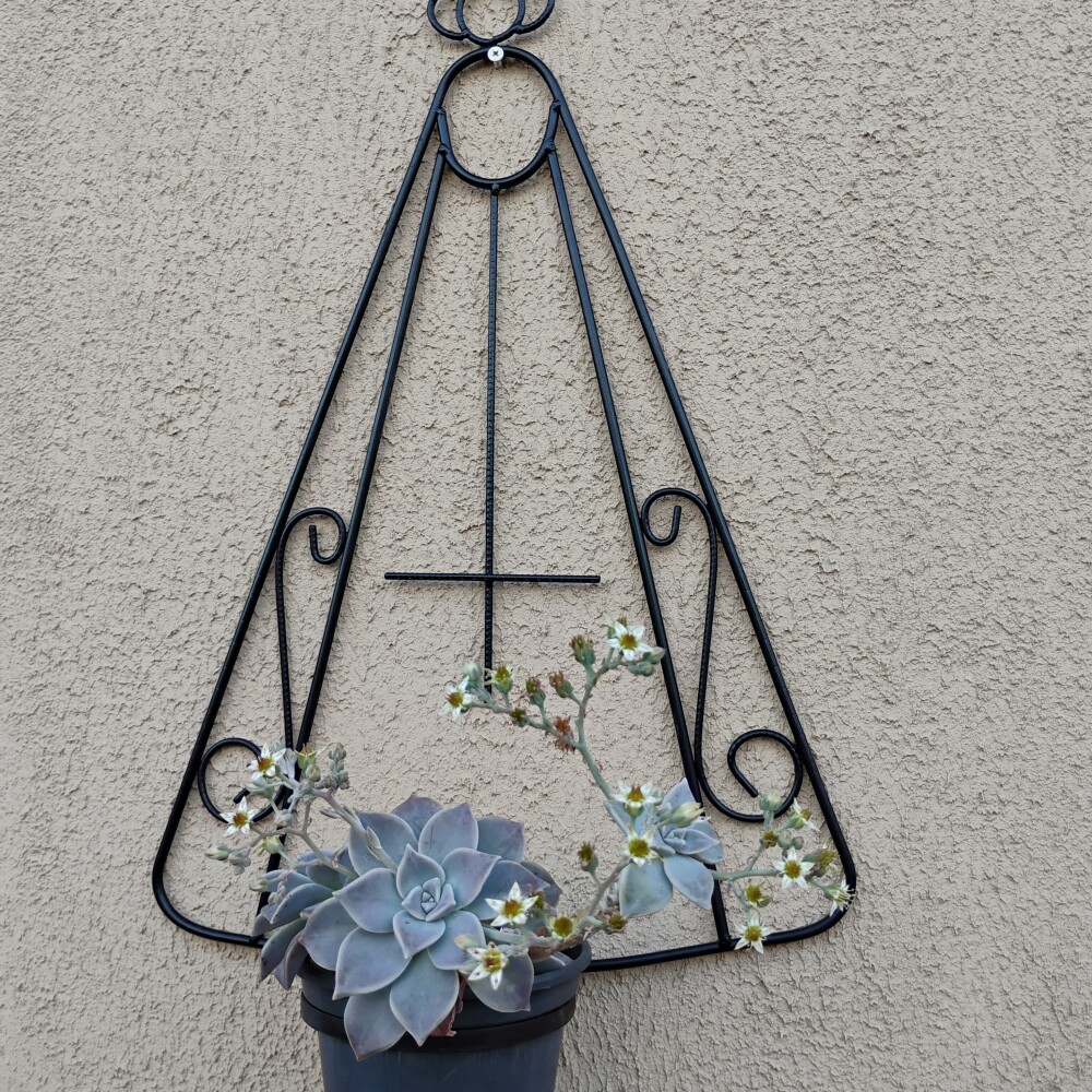 suporte para plantas Floreira decorativa de parede