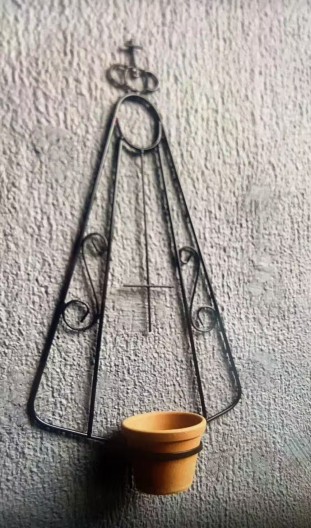 suporte para plantas Floreira decorativa de parede