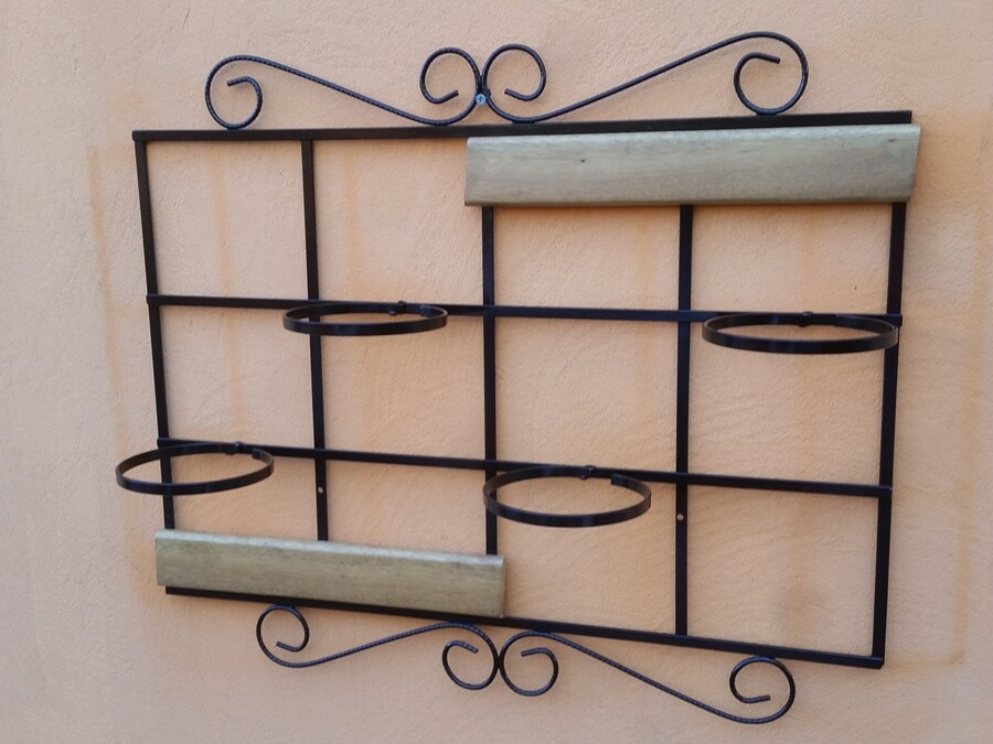 Treliça vertical, suporte para plantas