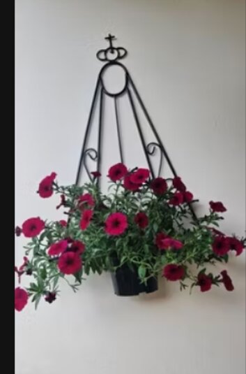 suporte para plantas Floreira decorativa de parede