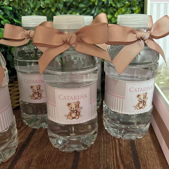 Água Mineral Personalizada 240ml Ursinho