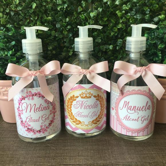 Alcool Gel 500ml Personalizado