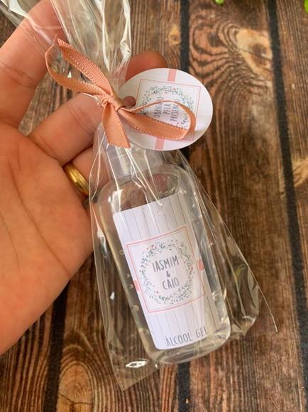 Alcool Gel 60 ml Personalizado