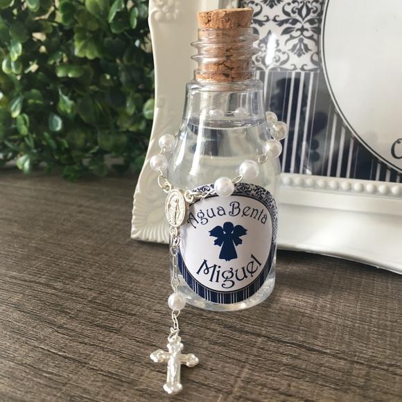 Caixa Batizado Renda Provençal Marinho