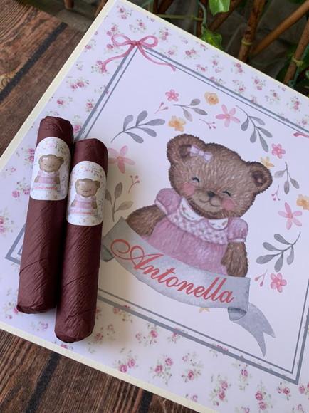 Caixa Luxo + 30 Charutos de Chocolate Recheados
