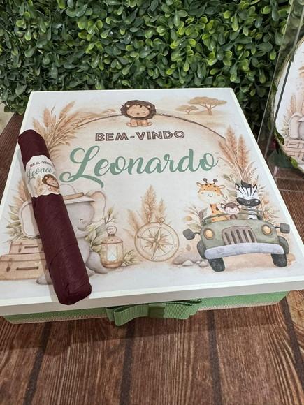 Caixa Luxo + 35 Charutos de Chocolate Recheados