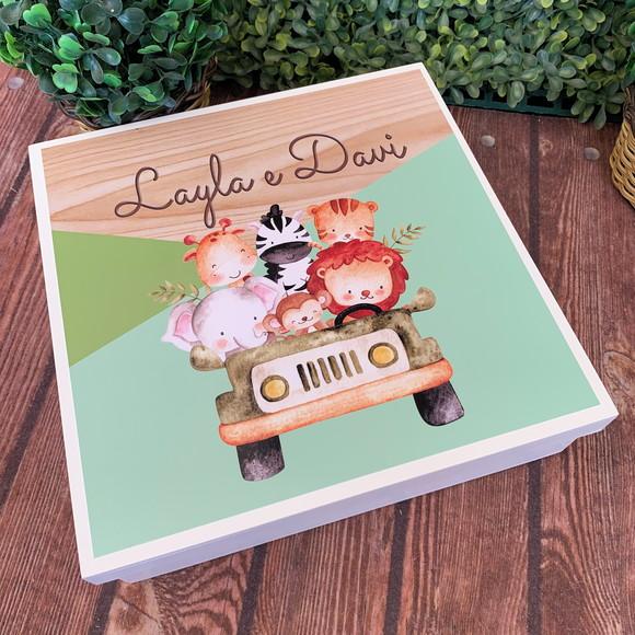 Caixa mdf Personalizada - Modelo Simples