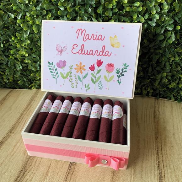 Caixa Petit + 24 Charutos Chocolate Recheados